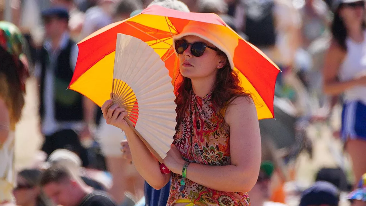 Glastonbury excitement builds for headliners Coldplay as Cyndi Lauper wows the crowd