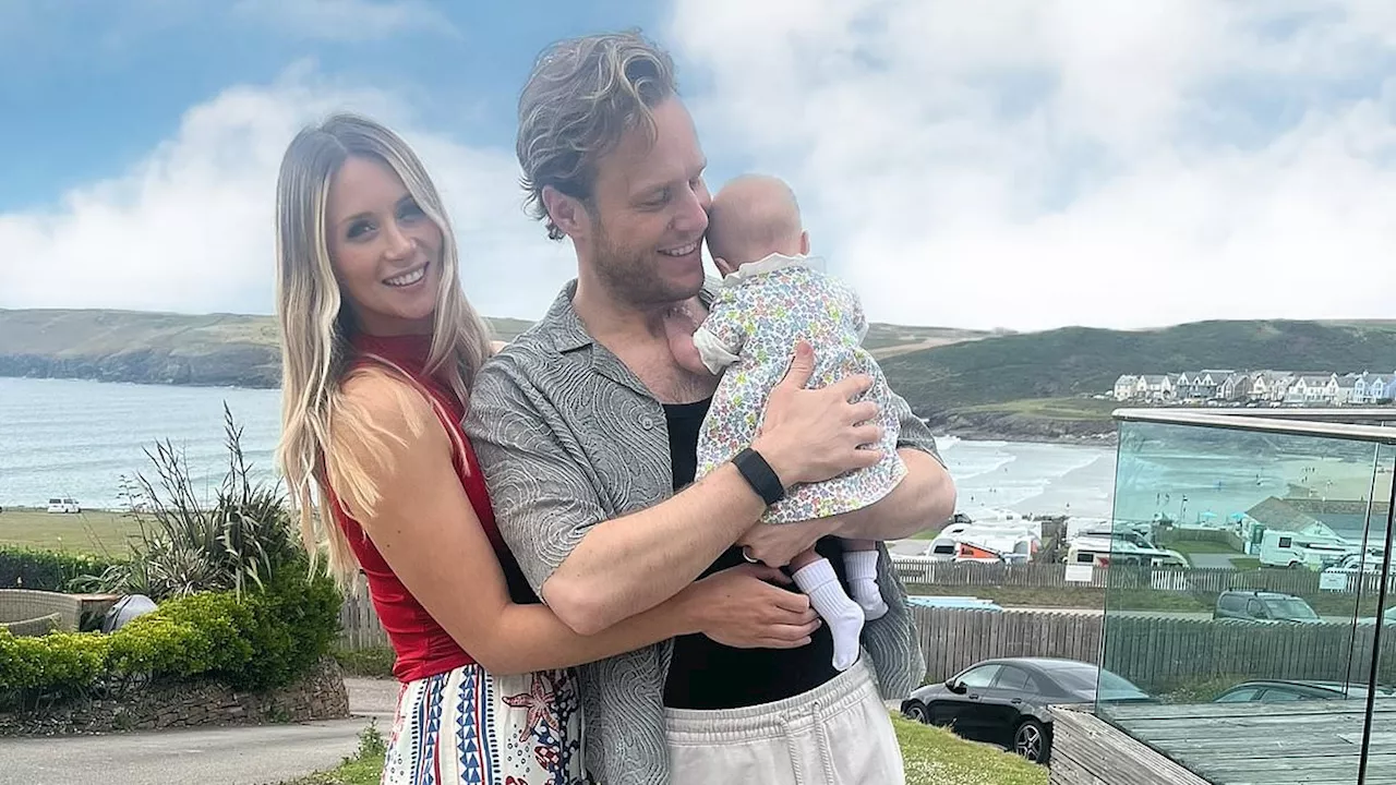 Olly Murs enjoys first family getaway with wife Amelia and daughter