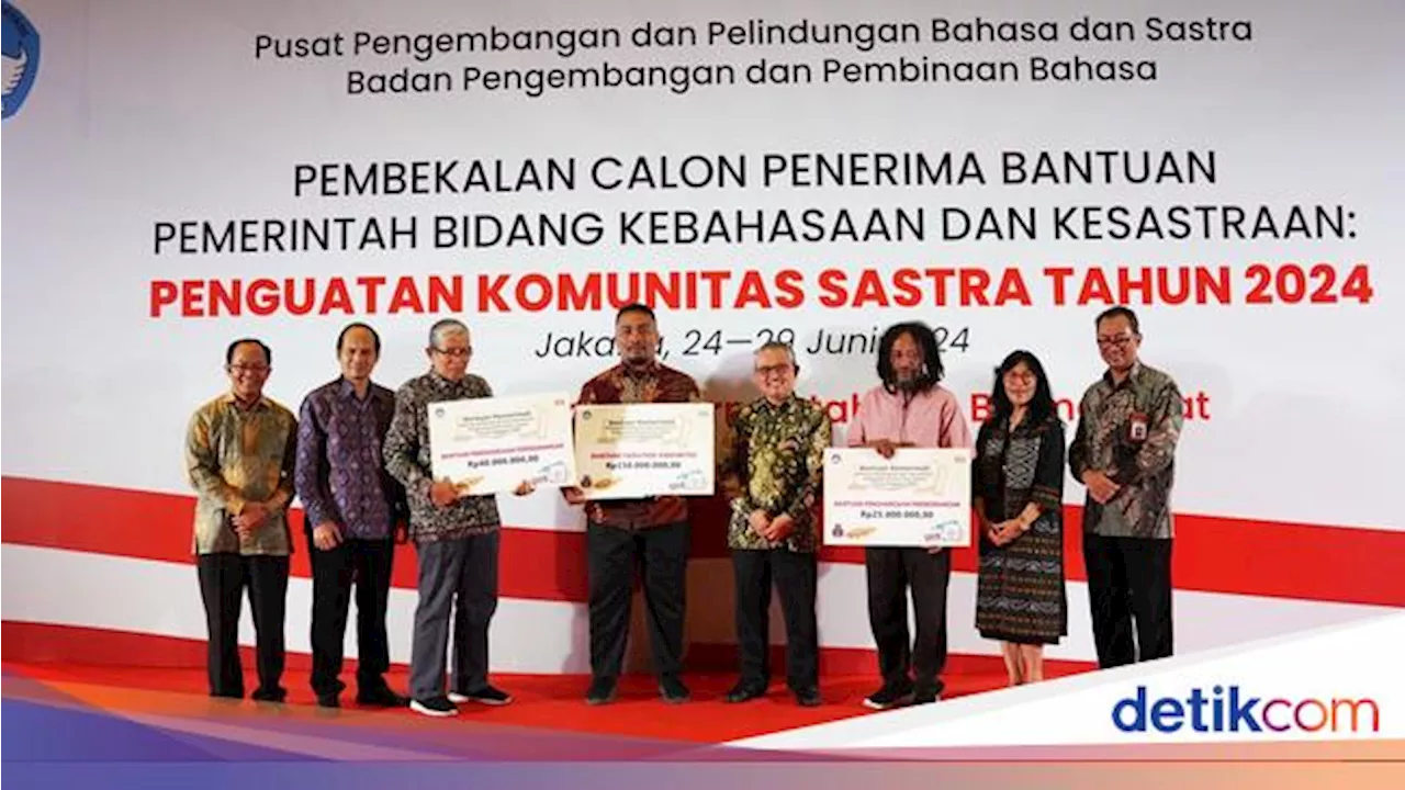 Kemendikbud Lanjutkan Bantuan Pemerintah Bagi Komunitas Sastra