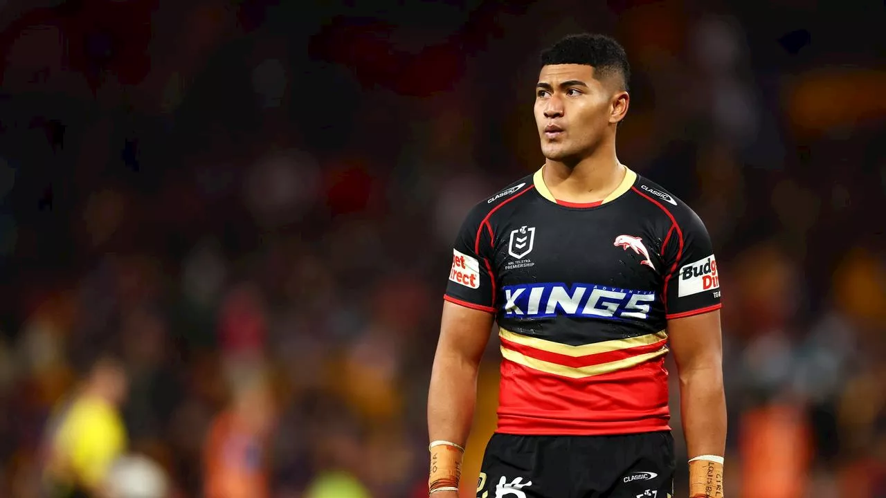 ‘If it wasn’t for him, I don’t know where I’d be’: Dolphins star Katoa reveals inspiration behind NRL rise