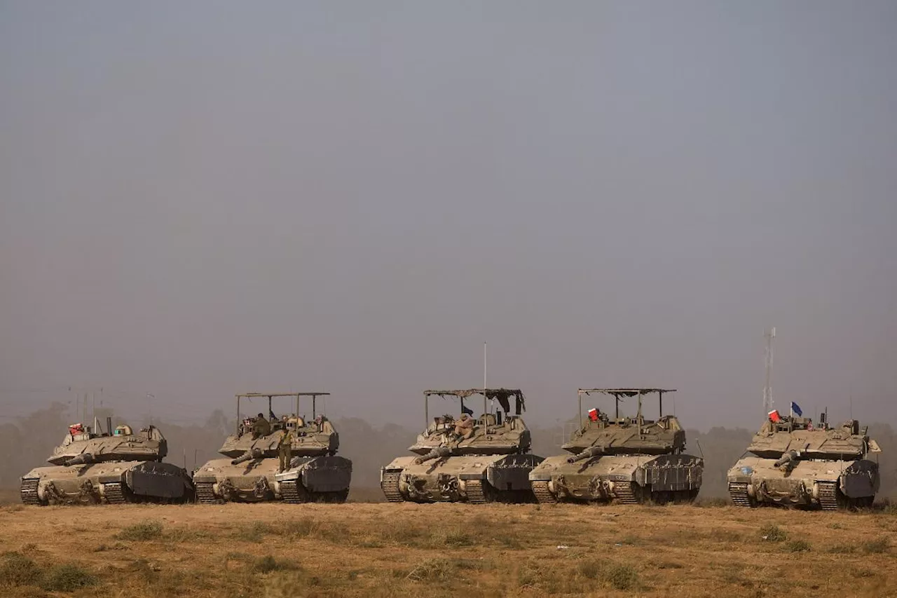 Israeli tanks advance into areas in north and south Gaza