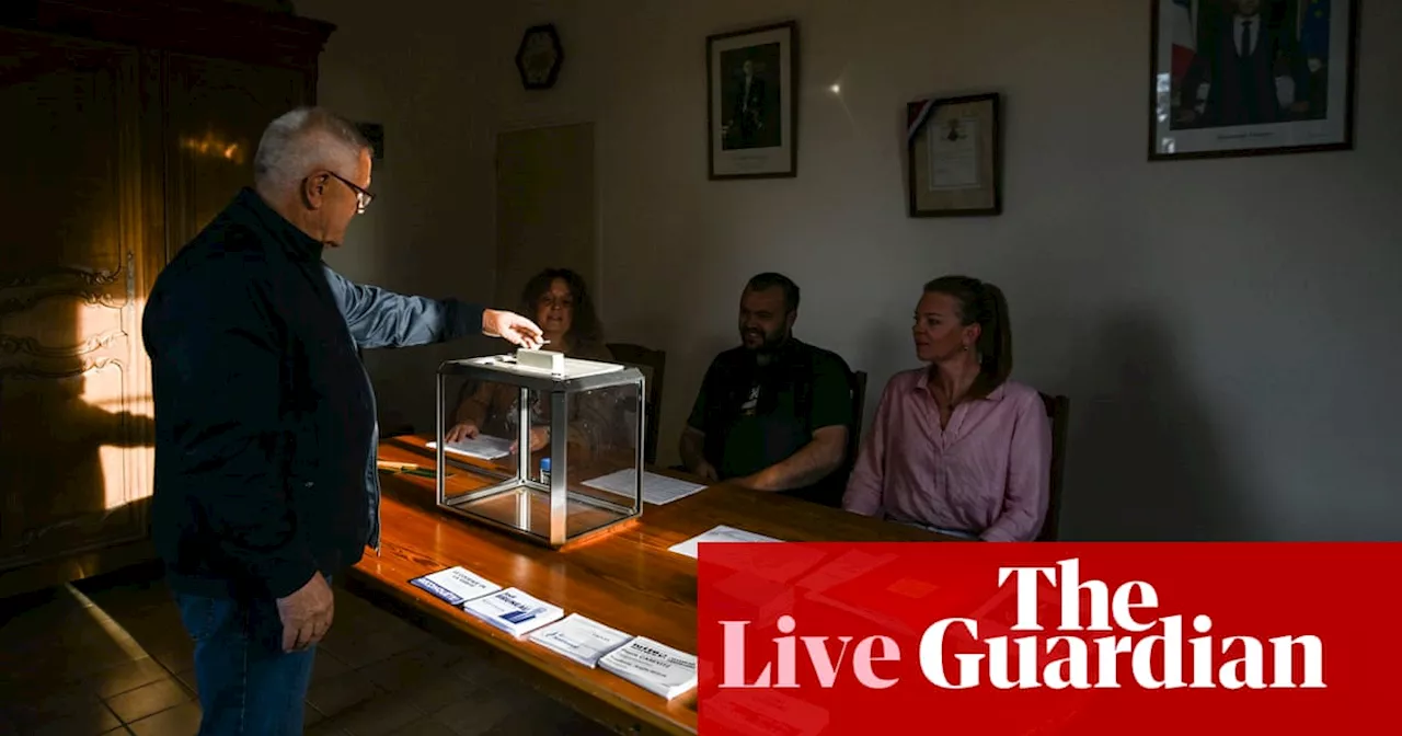 France election live: polls close soon with Marine Le Pen’s National Rally expected to be in lead