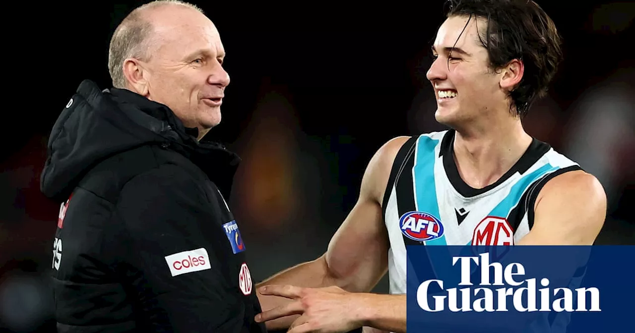 Port Adelaide get a whiff of success but coach knows which way the wind blows