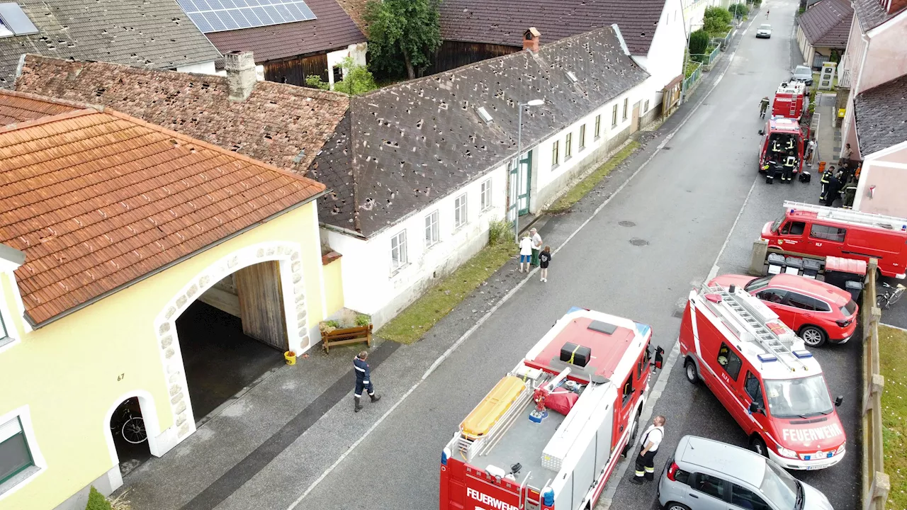 Schweres Hagel-Unwetter in NÖ – Land kündigt Hilfe an