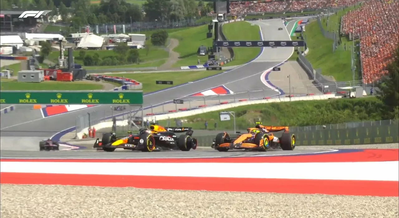 Russell vince un GP di Austria incredibile davanti a Piastri e Sainz. Verstappen, scorretto, elimina Norris ne