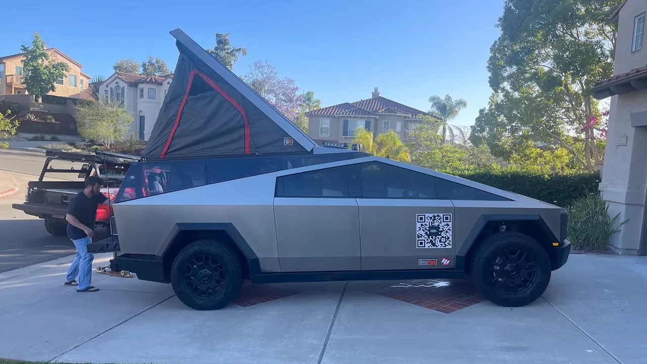 Tesla’s Cybertruck Tent Was Awful But This Pop Top Looks Great