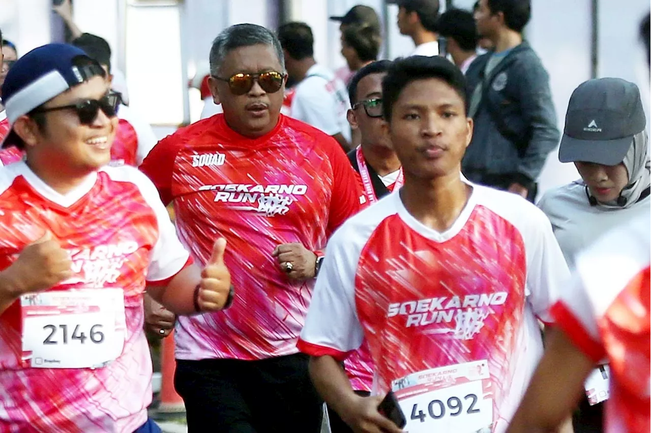 Soekarno Run Membludak, PDIP Harap Anak Muda Warisi Semangat Bung Karno