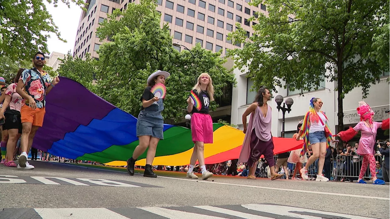 Seattle Pride celebrates 50 years with record attendance, vibrant parade