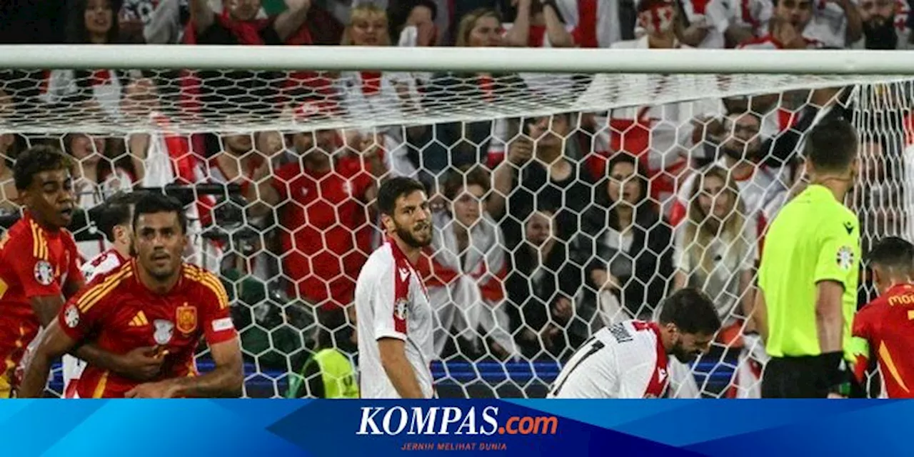 Hasil Spanyol Vs Georgia: Bongkar Lawan, Matador Jumpa Jerman di Perempat Final