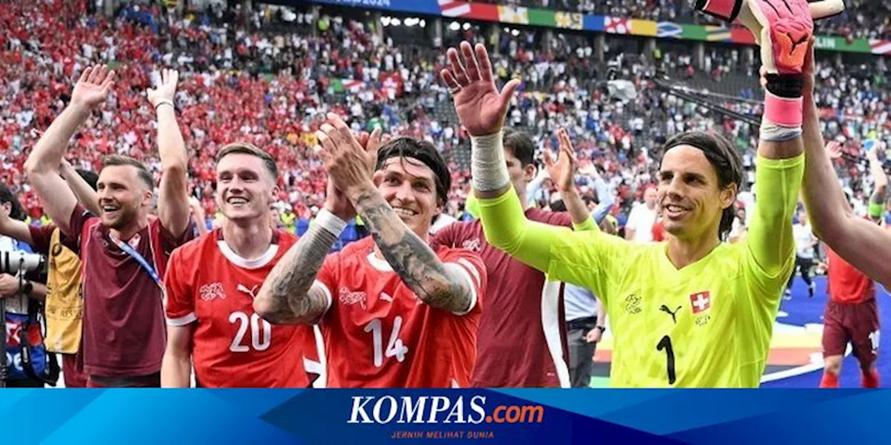 Yann Sommer Jadi 'Penonton' di Gawang Swiss, Sebut Italia Tak Krisis