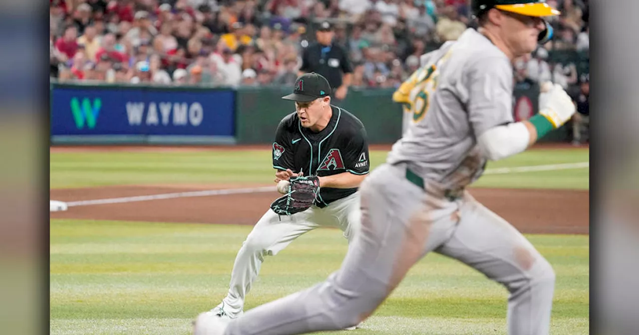 Pfaadt pitches 6 effective innings as the Diamondbacks beat the A's