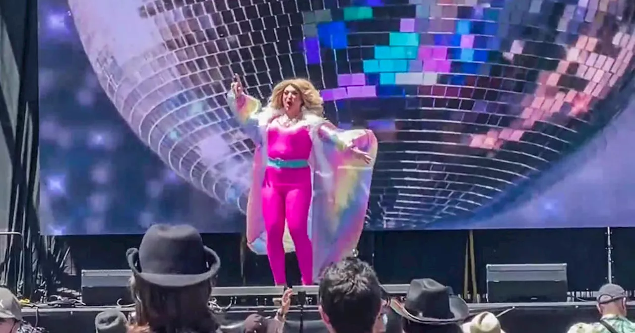 Pride celebrations fill San Francisco Civic Center Plaza on eve of parade