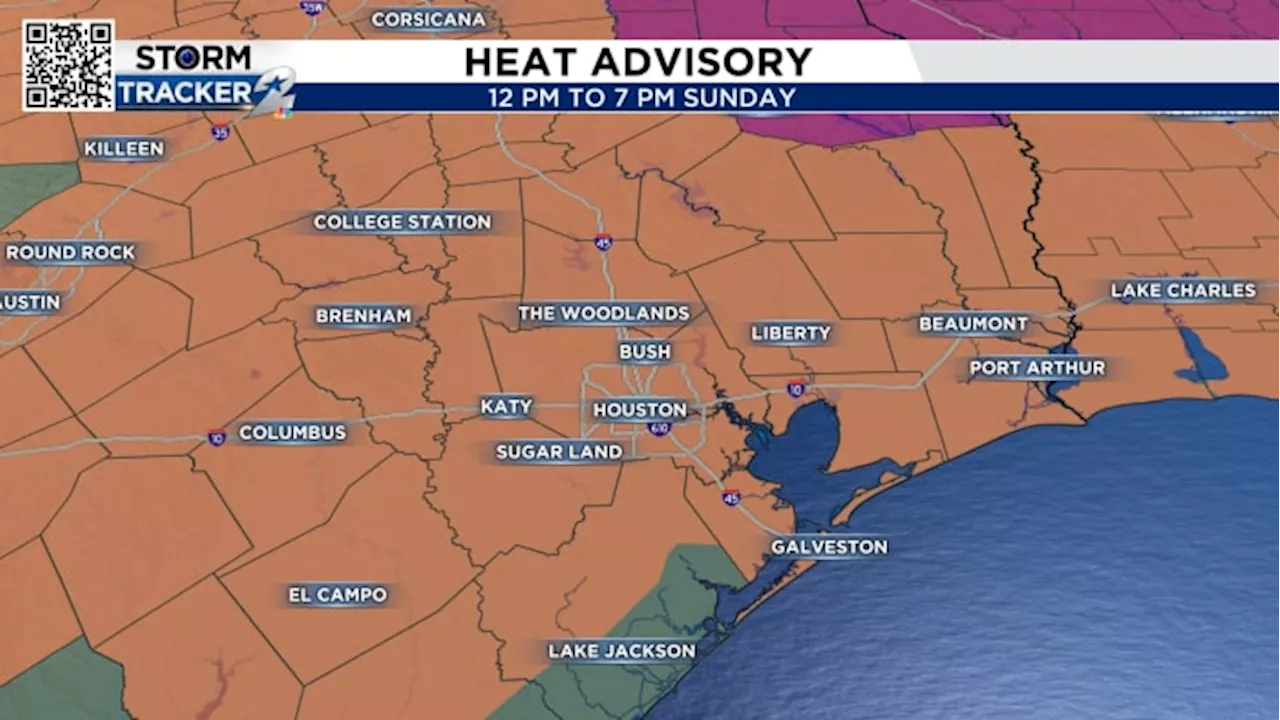 Sweltering with Saharan dust Sunday