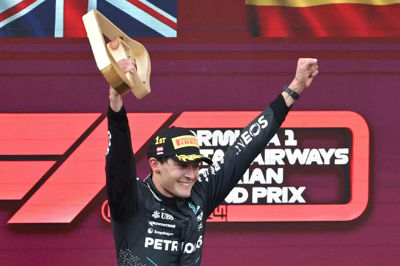 F1: le Britannique George Russell (Mercedes) remporte le GP d'Autriche, Verstappen 5e