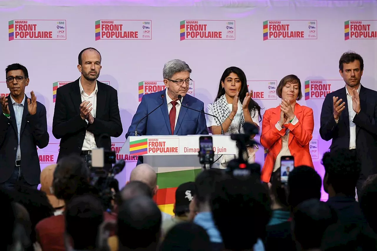 Législatives: si LFI est arrivé 3e et le RN en tête, «nous retirerons notre candidature», déclare Mélenchon