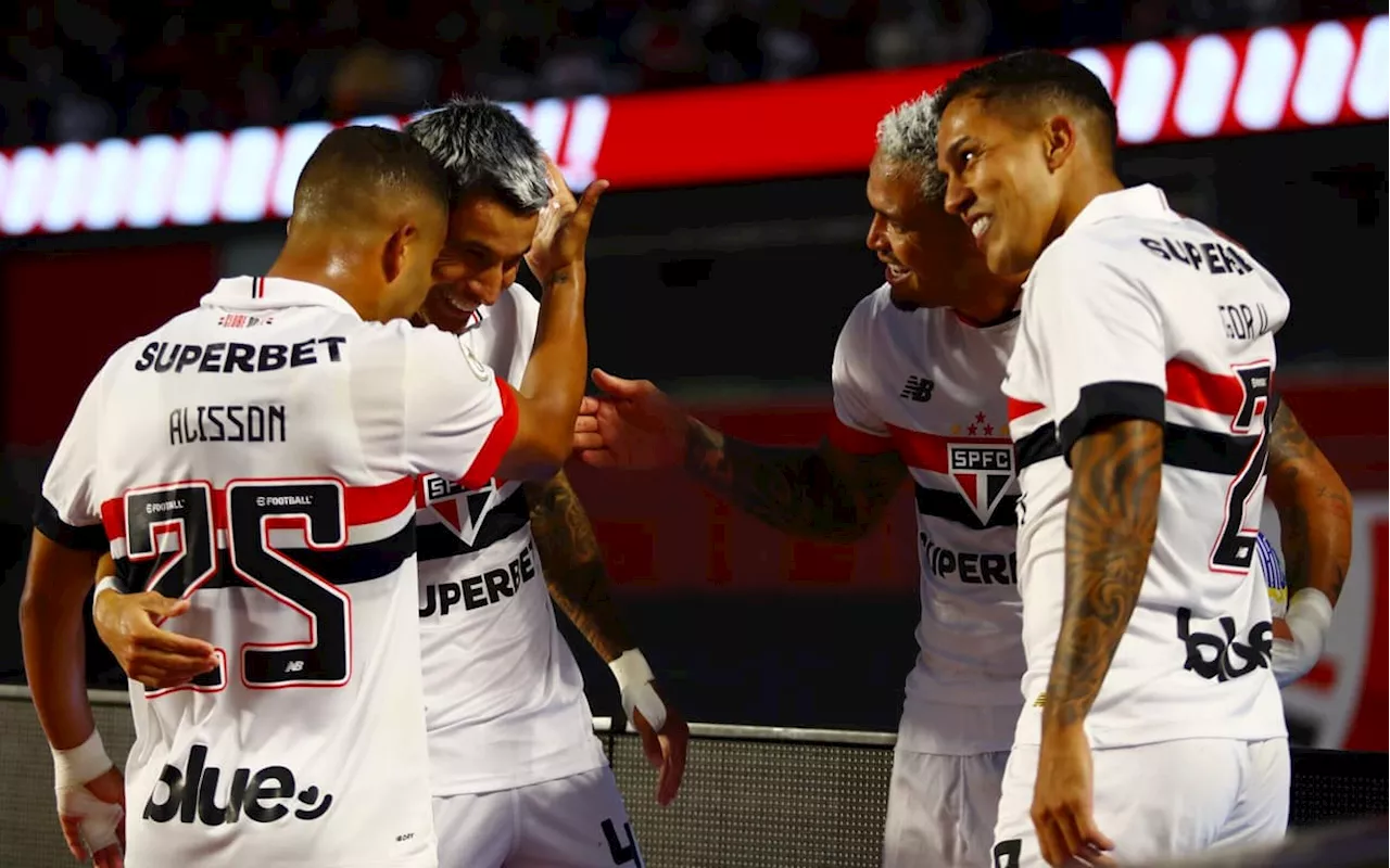 No Morumbis, São Paulo joga bem e vence o Bahia pelo Brasileirão