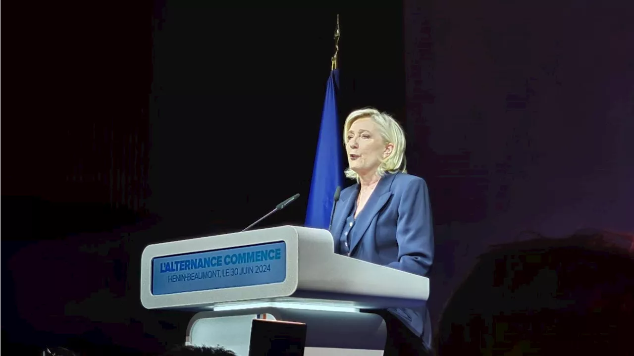 Législatives à Hénin-Carvin : Marine Le Pen annonce être réélue dès le premier tour