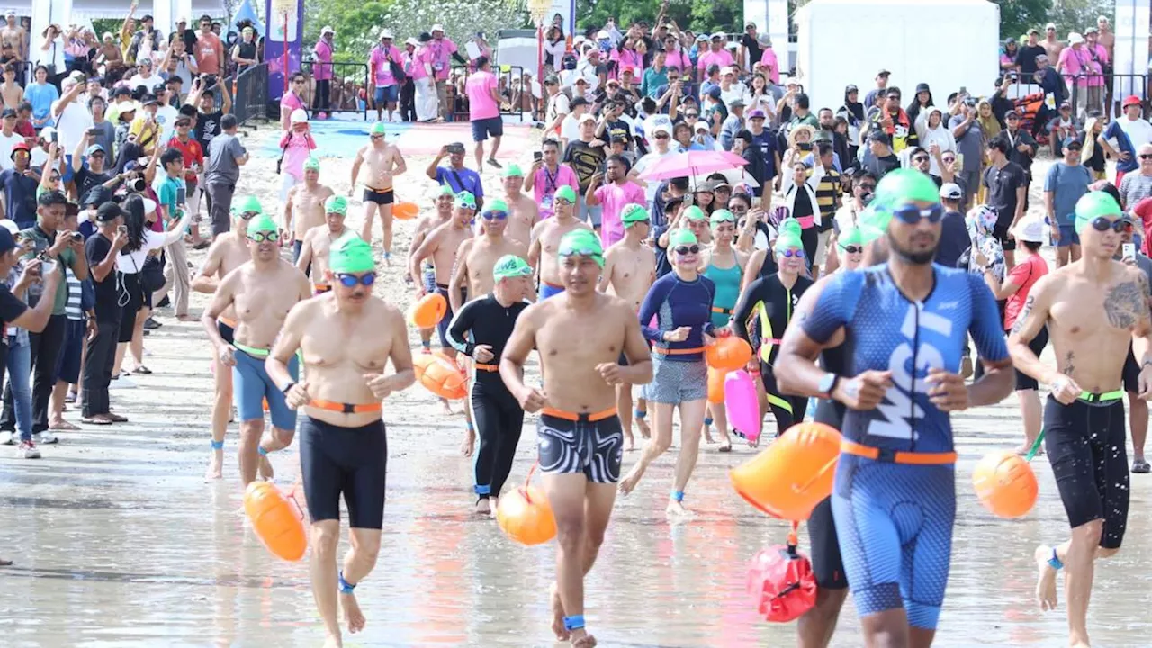 Indonesia Rajai Nomor Estafet 2nd Southeast Asia Open Water Swimming 2024