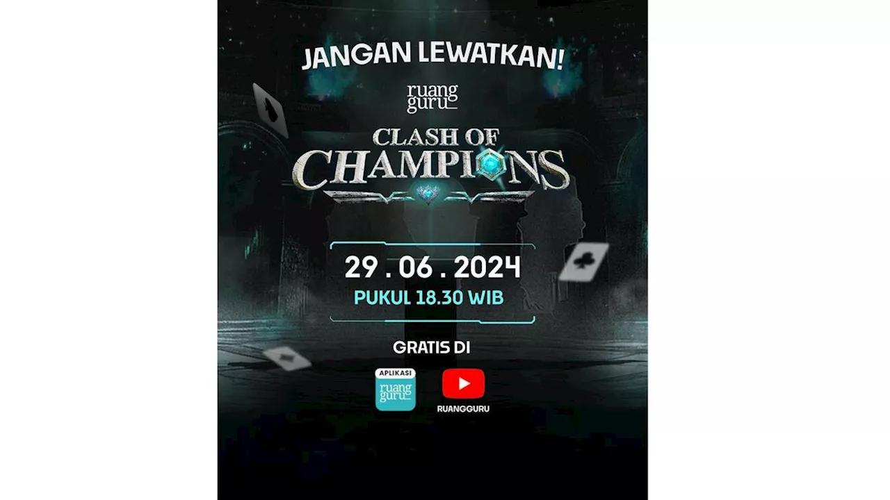 Mengenal Peserta Clash of Champions, University War Versi Indonesia