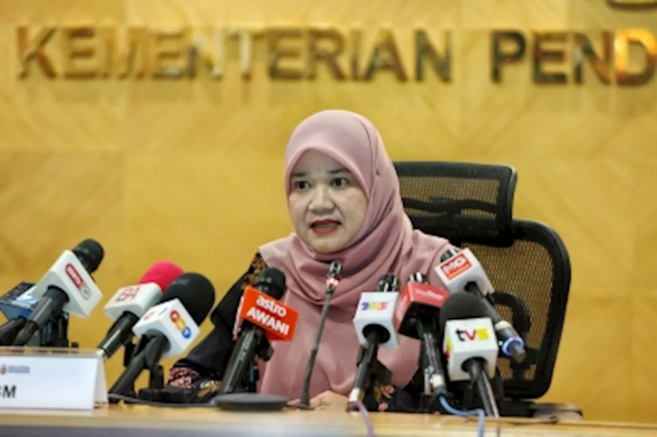 Education Ministry to announce matriculation opportunities for top SPM students, says Fadhlina