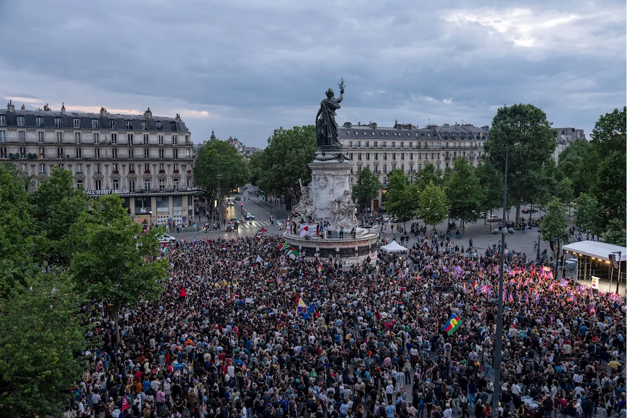 French voters propel far-right National Rally to strong lead in first-round legislative elections