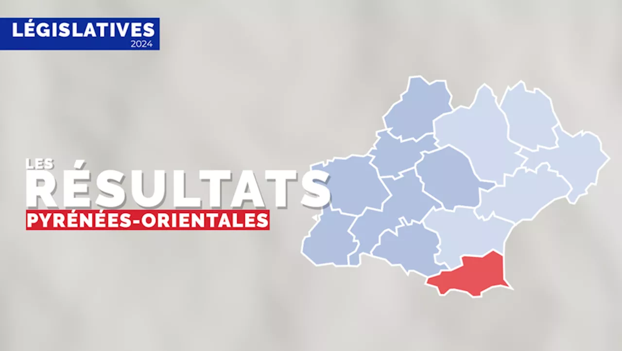 Législatives 2024 : la carte des résultats du premier tour dans les Pyrénées-Orientales, circonscription par c