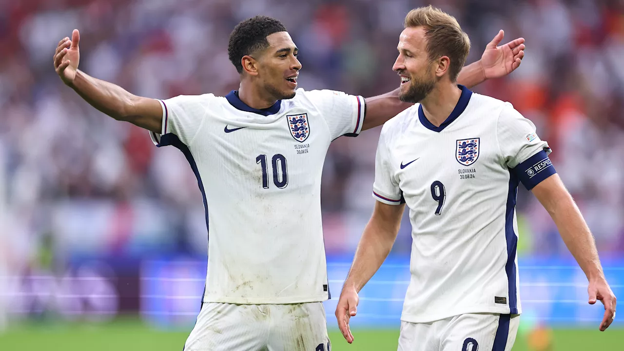 England reaches Euro 2024 quarterfinals after Bellingham, Kane spark comeback win over Slovakia