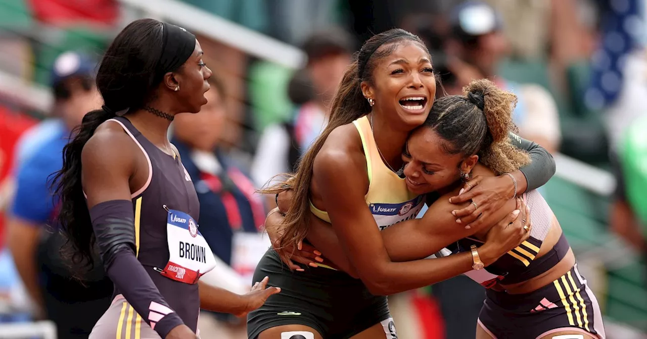 Gabby Thomas wins 200-meter final at U.S. Olympic Team Trials; Sha’carri Richardson finishes fourth