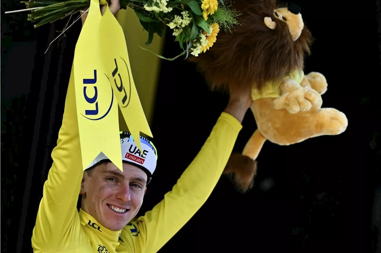 Irrepressible Pogacar takes Tour de France lead as rookie steals stage