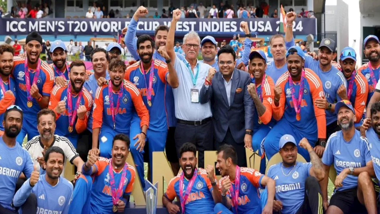 T20 World Cup चैंपियन बनने की खुशी में BCCI ने प्राइज मनी का किया ऐलान, टीम को मिलेंगे 125 करोड़