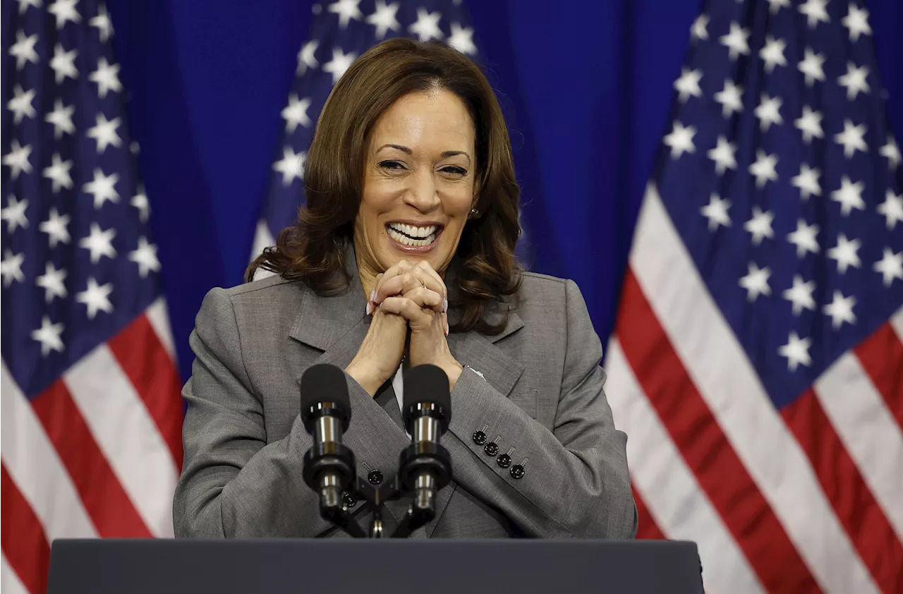 Kamala Harris Scores Poll Boost To Replace Joe Biden