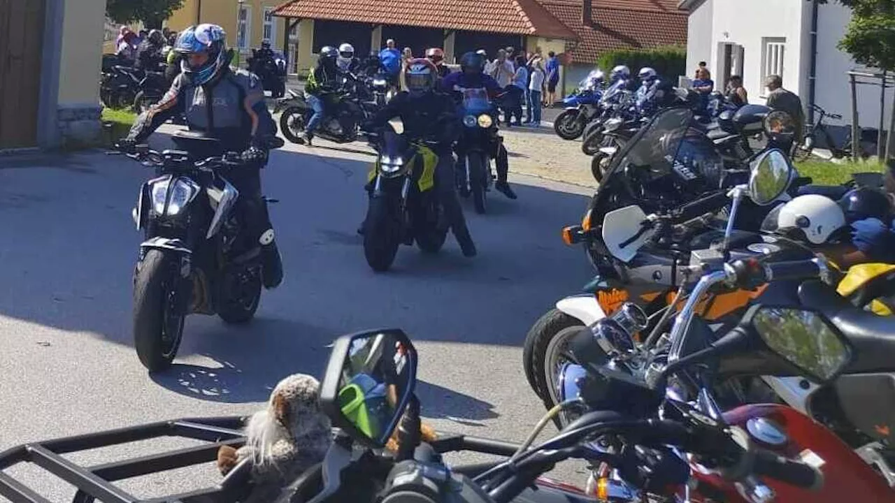 Benefiz-Motorradtreffen mit Rätselrallye ein voller Erfolg