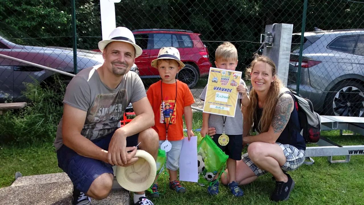 Viel Spaß beim Allander Kinder Spiele Fest