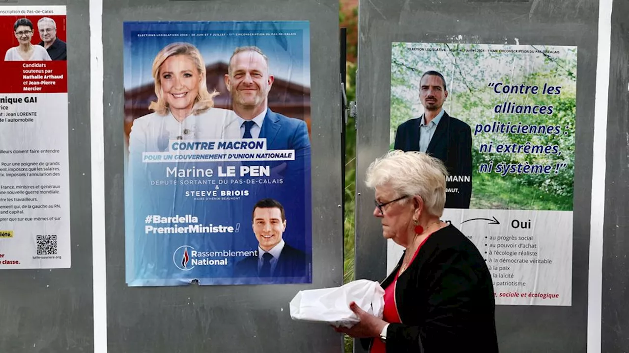 Fransen kiezen nieuw parlement, ogen gericht op radicaal-rechtse partij Le Pen