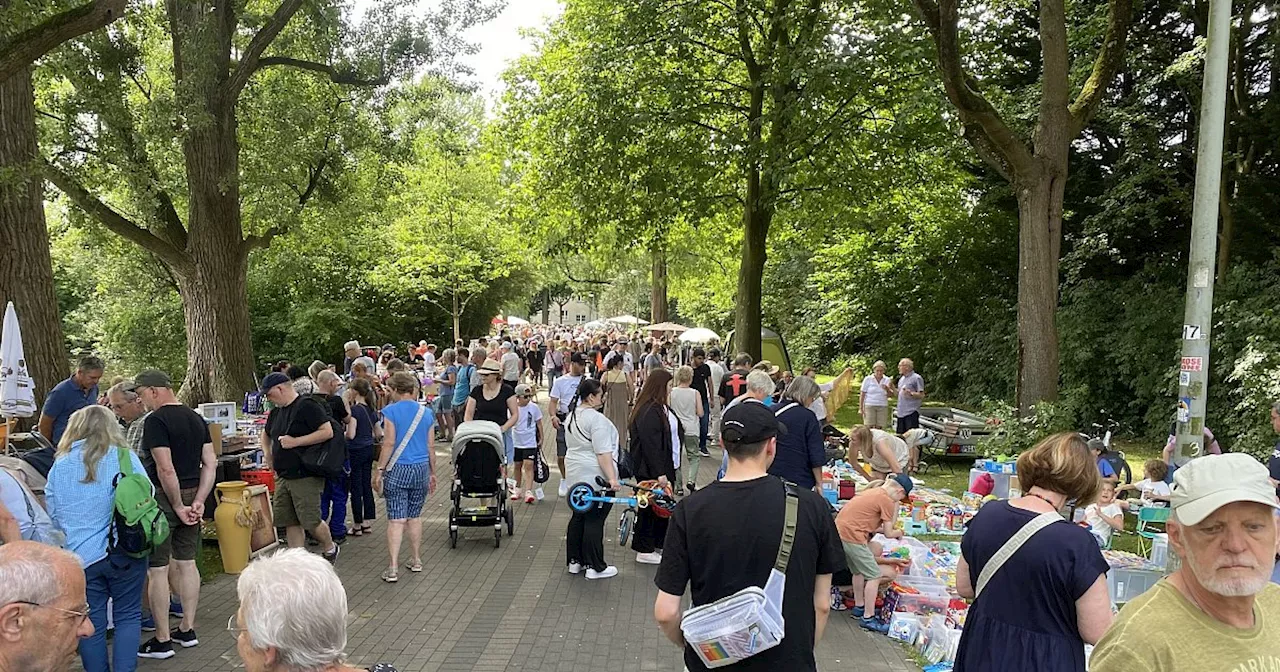 Flohmarkt und viel Programm: Paderborner Riemekefest-Wochenende lockt Besucher an