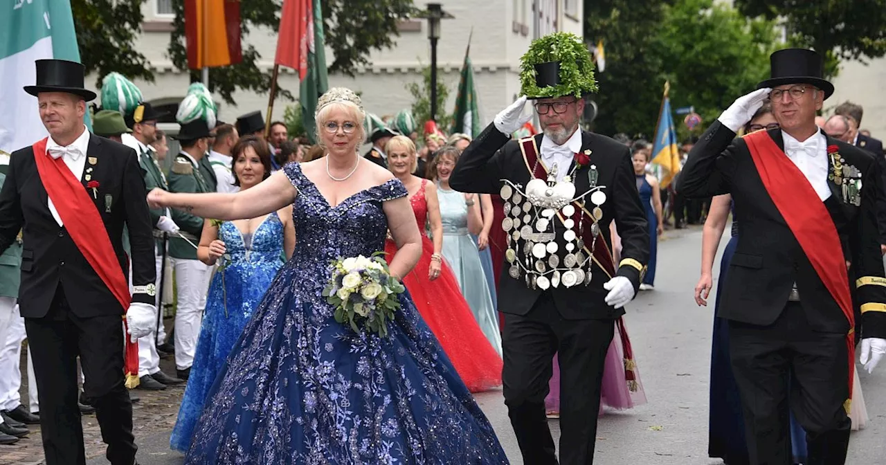 Freude am Beisammensein statt Dauerregen beim Schützenfest in Lüchtringen