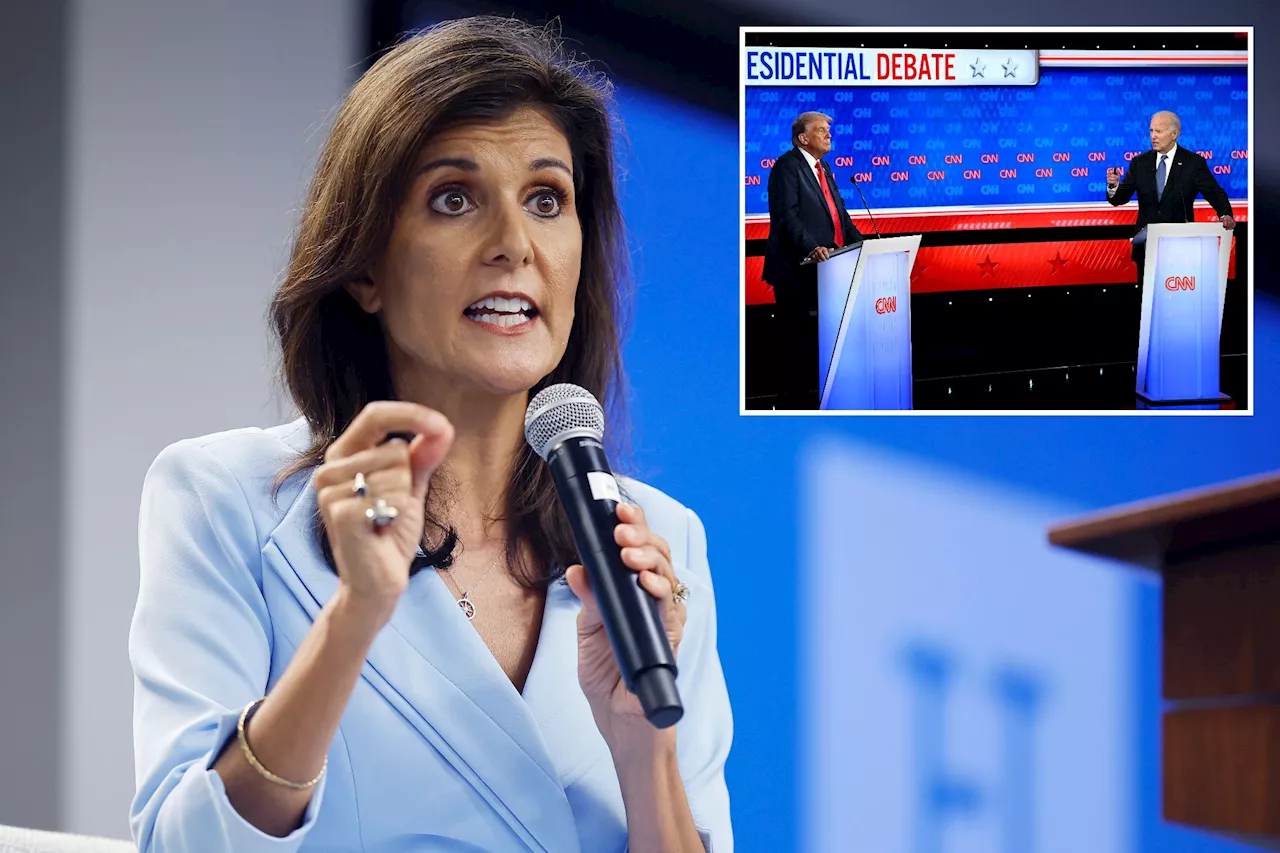 Nikki Haley is right: Biden's collapse means Trump should up his game even more