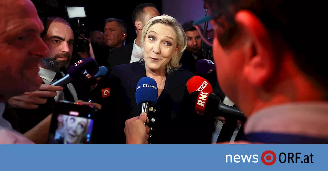 Frankreich-Wahl: Rechtspopulisten laut Prognose deutlich vorn