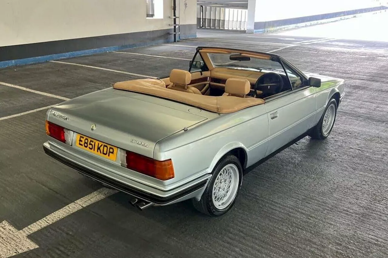 Yuppie-tastic Maserati BiTurbo Spyder for sale