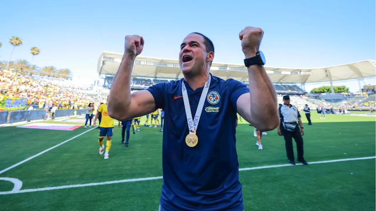 ¡Histórico! André Jardine consigue su cuarto título con América en tiempo récord