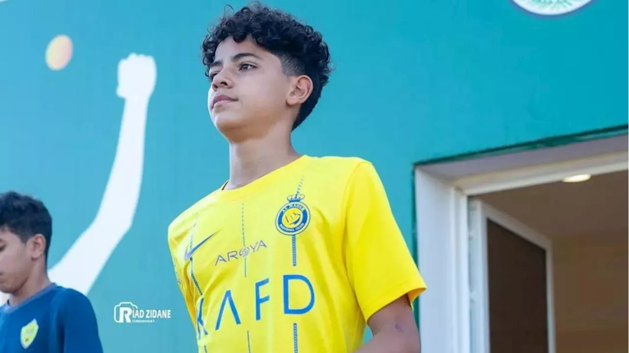 ¡Idéntico al padre! Cristiano Ronaldo Jr. sorprende con su entrenamiento a los 14 años