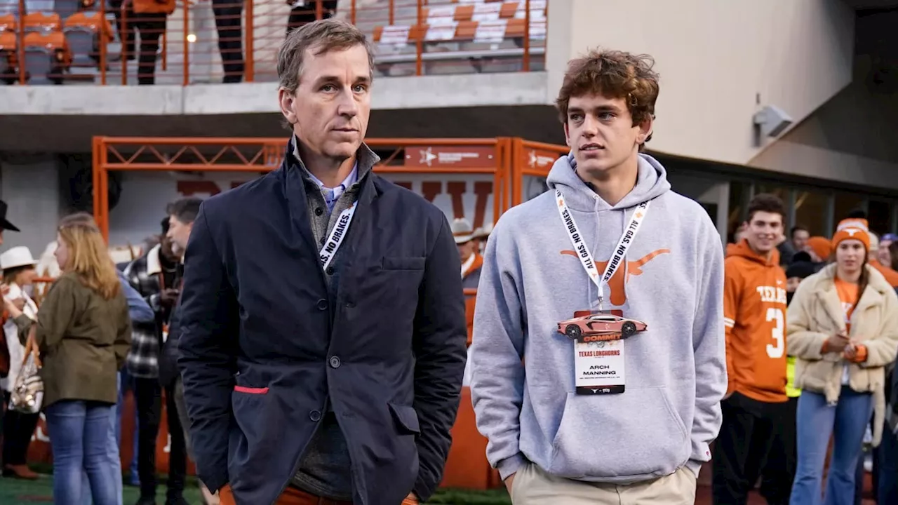 Cooper Manning Proud Son Arch's Growth Since Joining Texas Longhorns