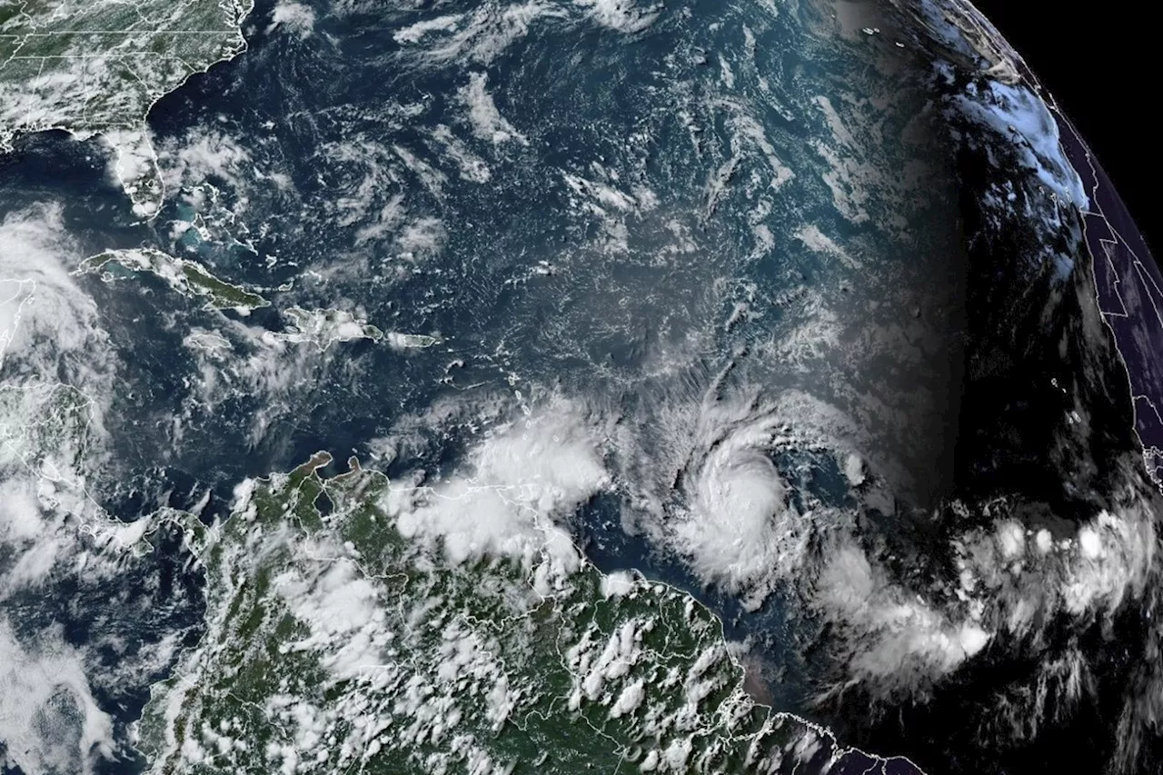 Beryl strengthens into hurricane in Atlantic, forecast to become major storm entering Caribbean