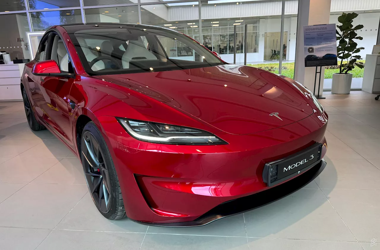 Tesla Model 3 Performance: Deliveries have started in Malaysia