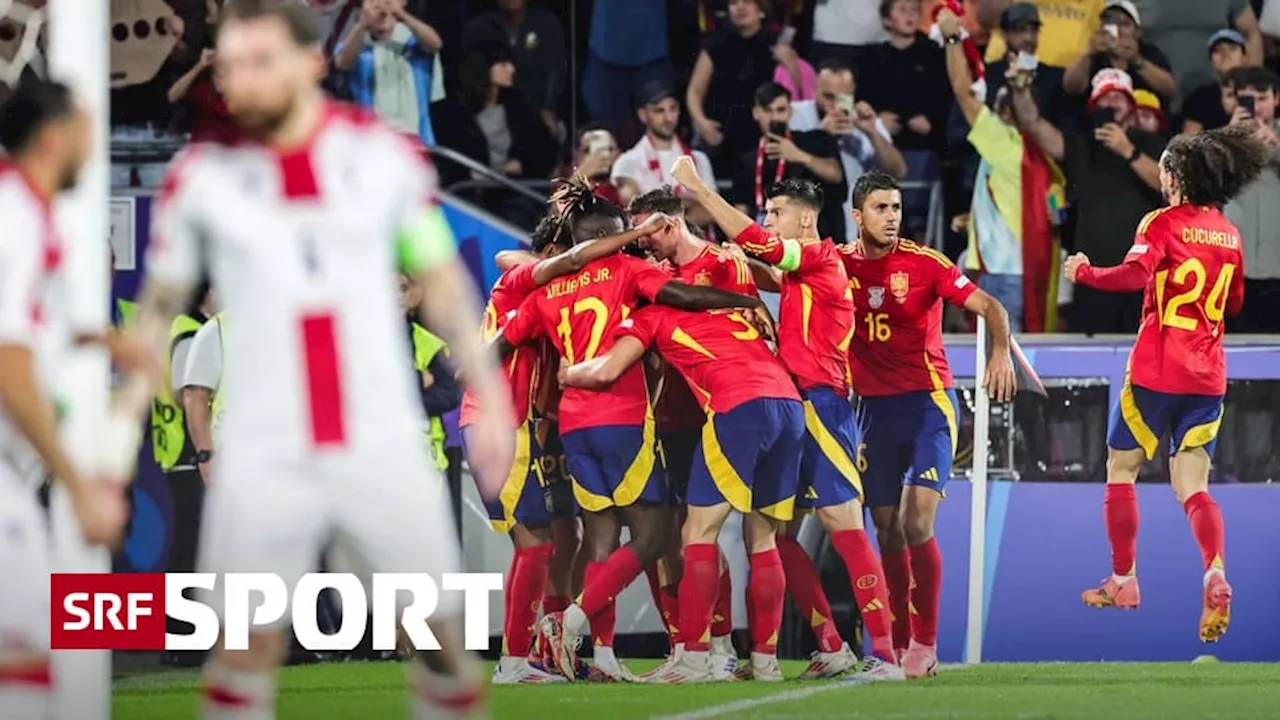 EURO 2024: Spanien schlägt Georgien und steht im Viertelfinal