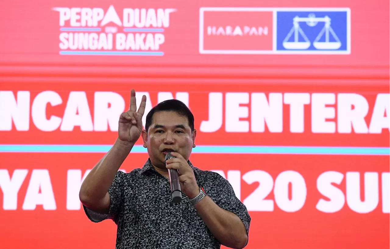 Sg Bakap polls: Government targets 65% voter turnout in by-election, says Rafizi