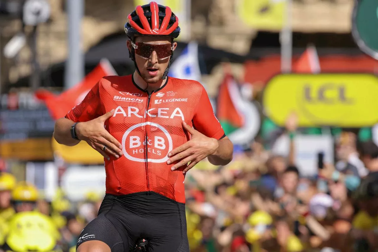 Tour de France : Kévin Vauquelin s’impose en solitaire à Bologne, deuxième victoire française en deux étapes