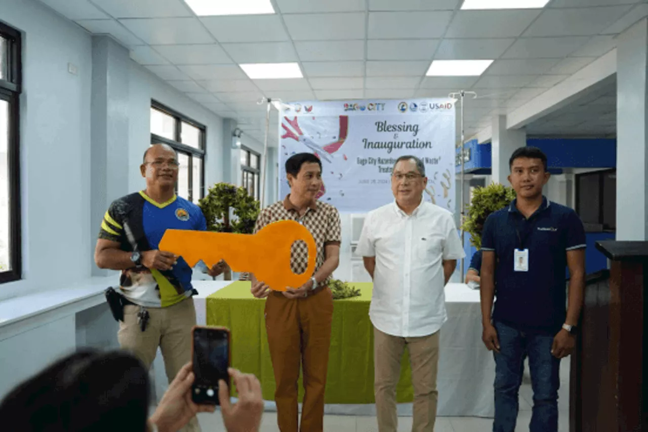 Bago City inaugurates new waste water treatment facility