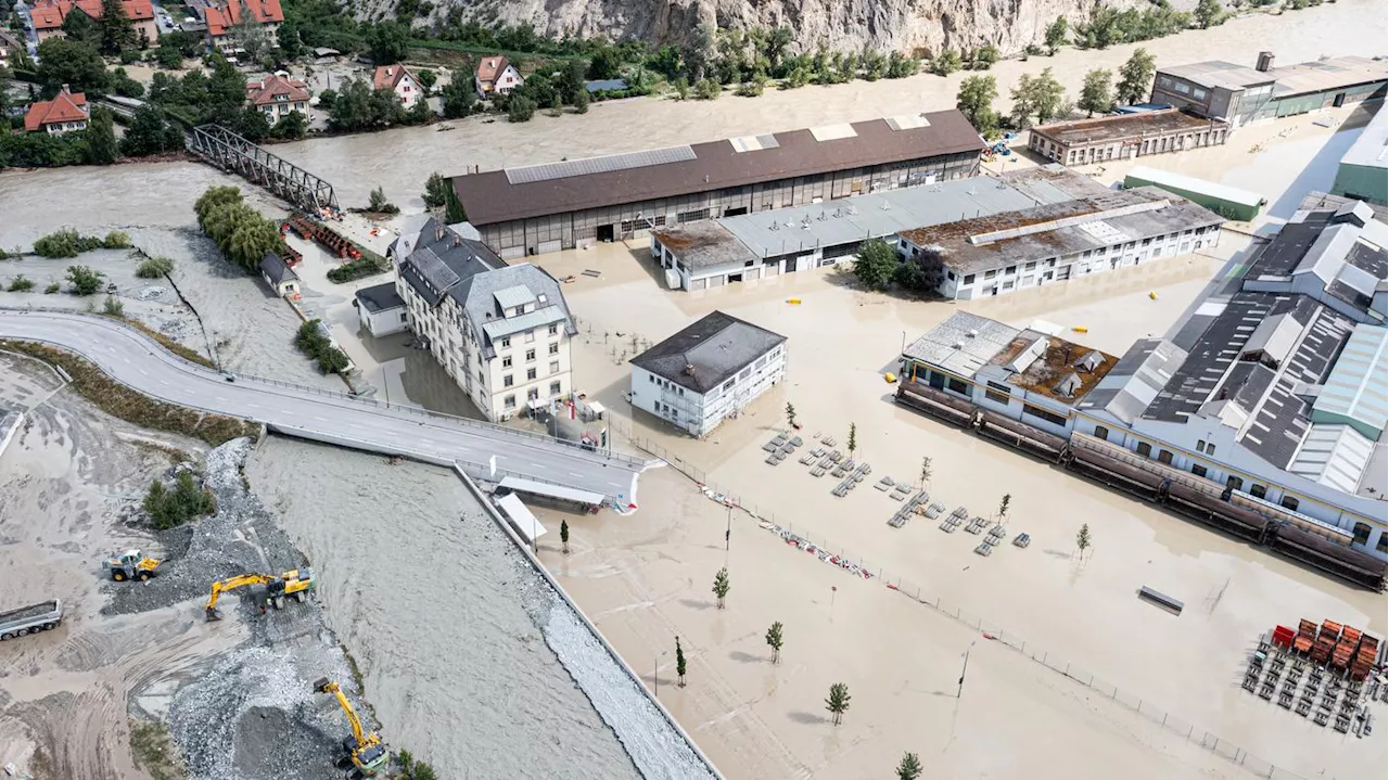 Unwetter in der Schweiz: Mindestens vier Tote nach Erdrutsch in Tessin