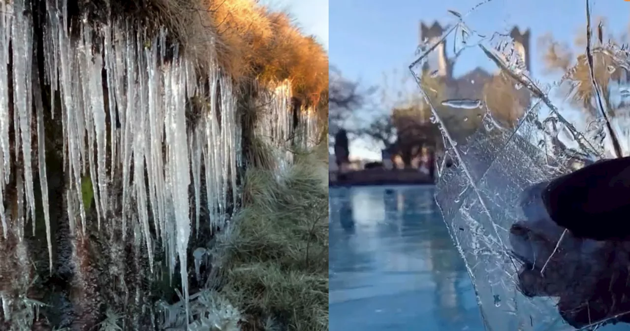 Frio intenso no Sul: cidades de SC, PR e RS registram temperaturas negativas neste domingo